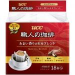 UCC 职人的咖啡 挂耳式咖啡摩卡口味18P 