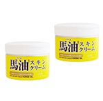LOSHI北海道马油滋润抗敏面霜万用霜220g*2个