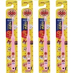 LION 狮王 面包超人 儿童牙刷4支装