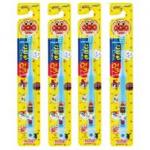 LION狮王面包超人儿童牙刷×4支装 