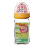 pigeon 母乳实感贝亲玻璃宽口奶瓶
