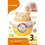 combi 可爱熊婴儿音乐玩具