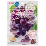明治meiji 果汁葡萄水果软糖QQ糖 